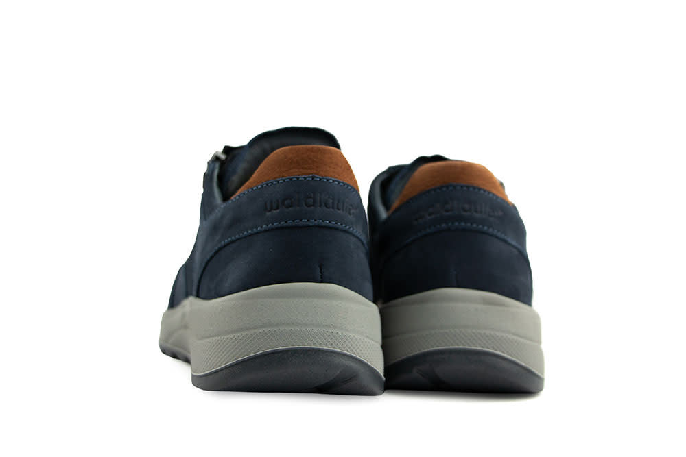 Waldlaufer Sneaker John Marine Cognac