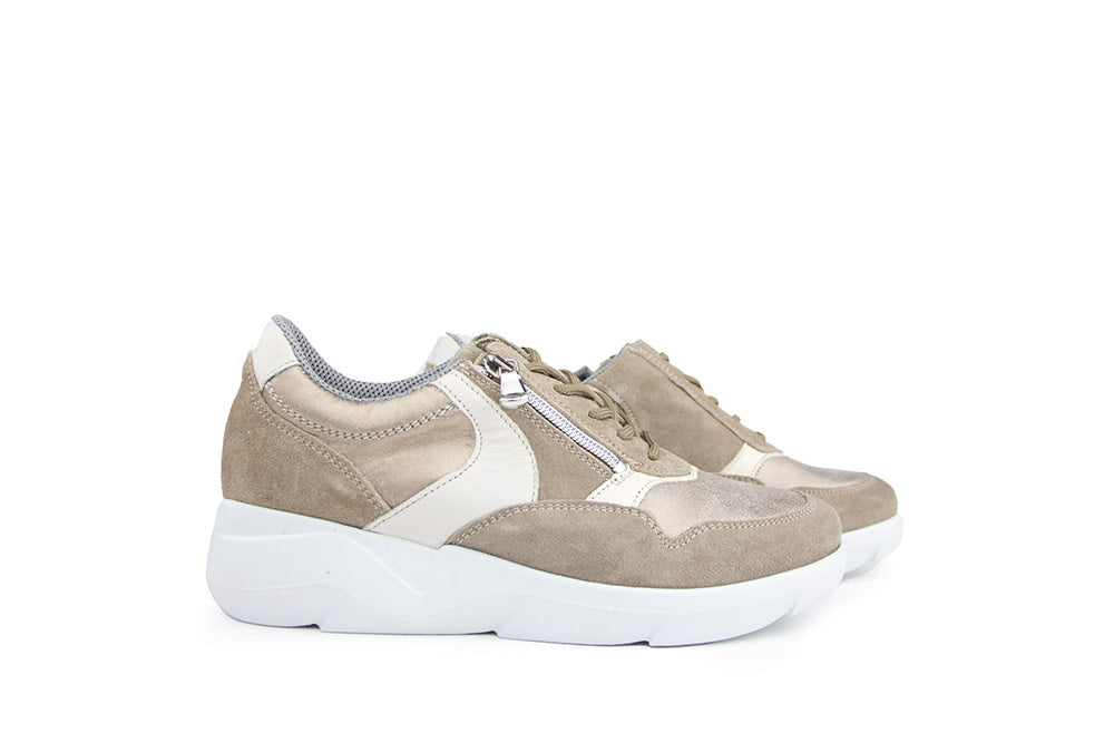 Waldlaufer Sneaker Funky Lightgold Sabbia