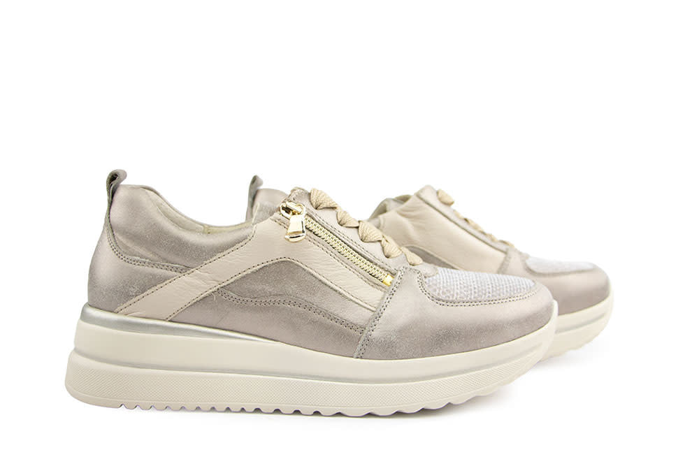 Waldlaufer Sneaker Luana Stein Beige
