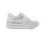 Waldlaufer Sneaker Luana Weiss Silber