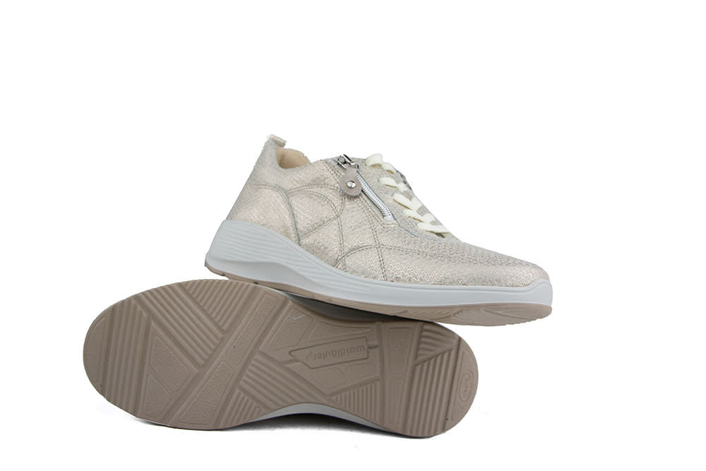 Waldlaufer Sneaker Kalea Eclis Platin Stein K