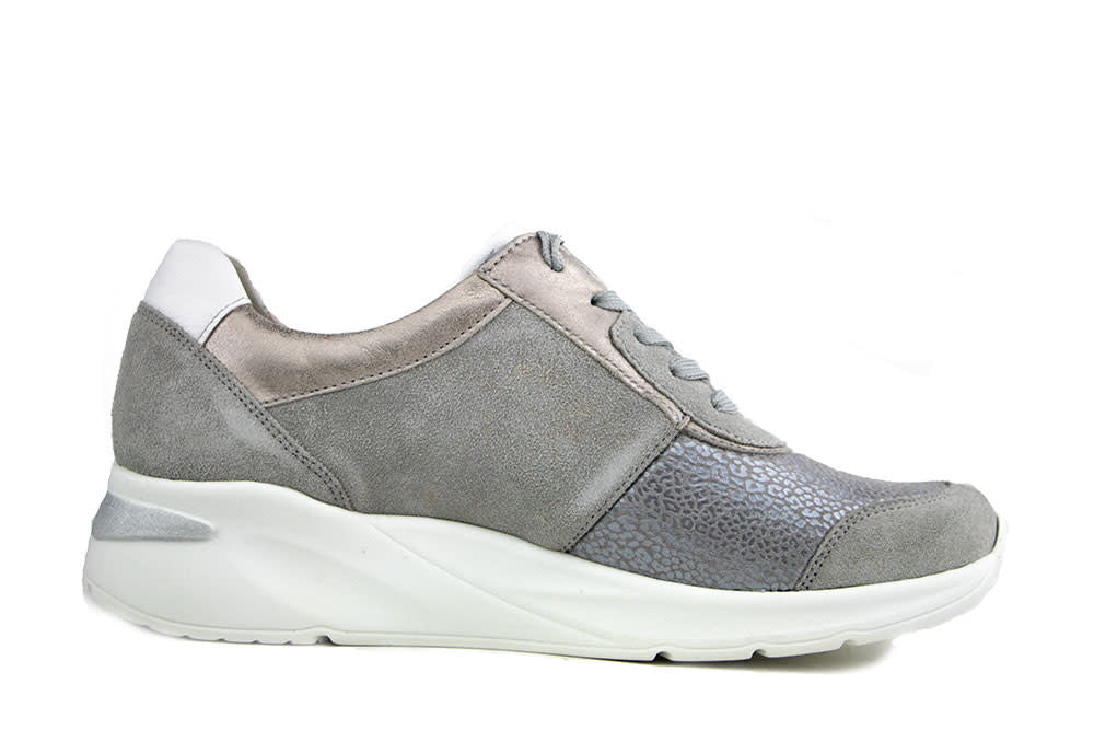 Waldlaufer Sneaker Dilara Grey Stein Weiss
