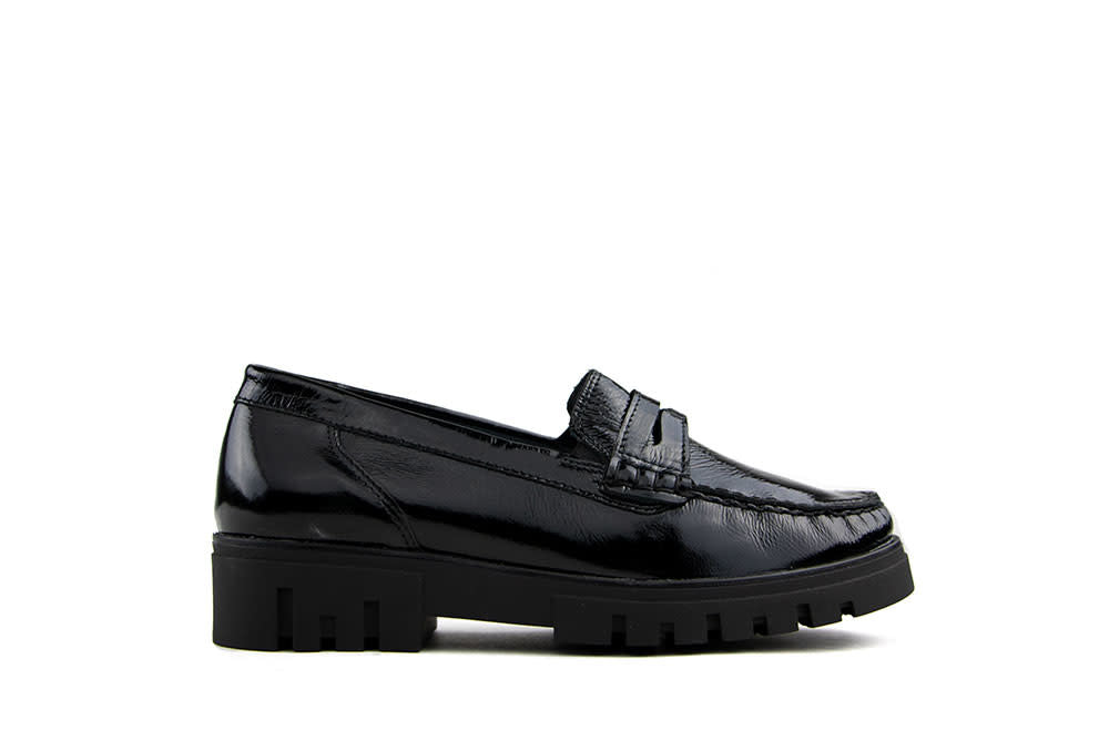 Waldlaufer Loafers Serena Taipei Zwart
