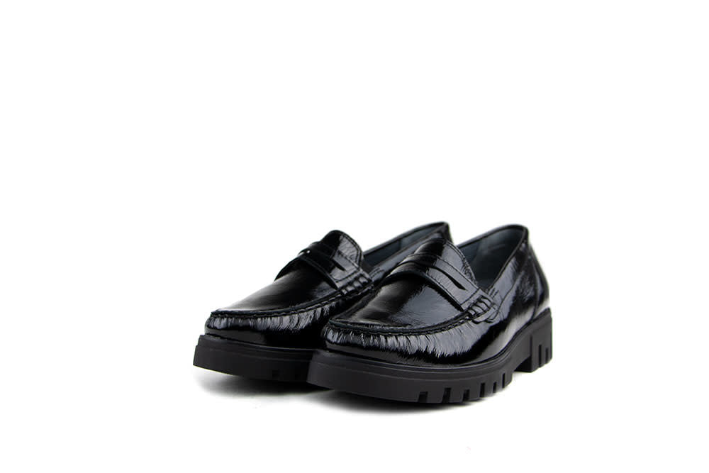 Waldlaufer Loafers Serena Taipei Zwart