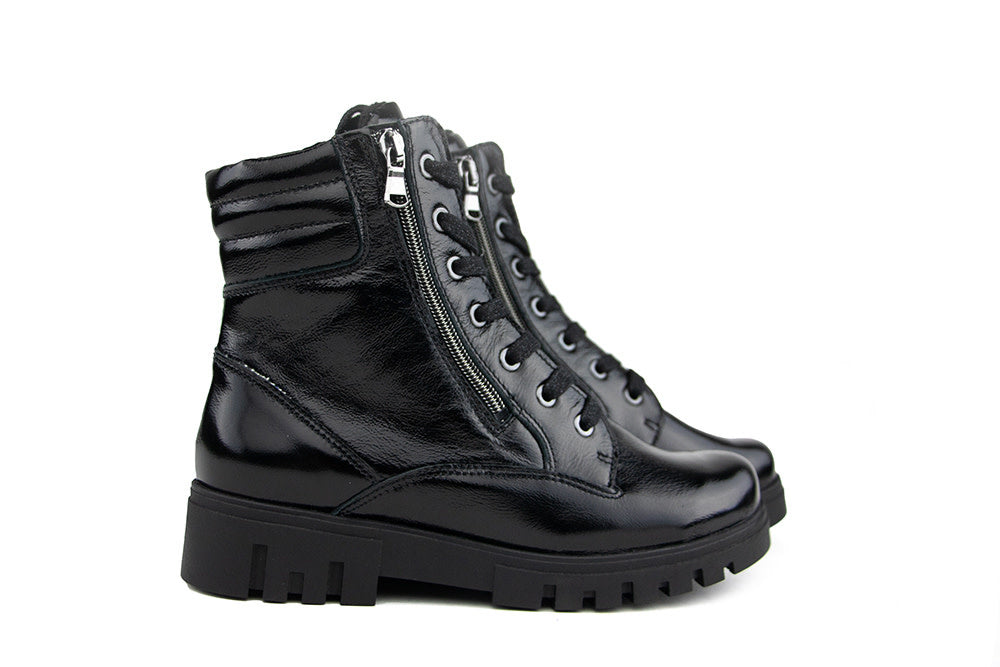 Waldlaufer Veterboot Serena Taipei Schwarz