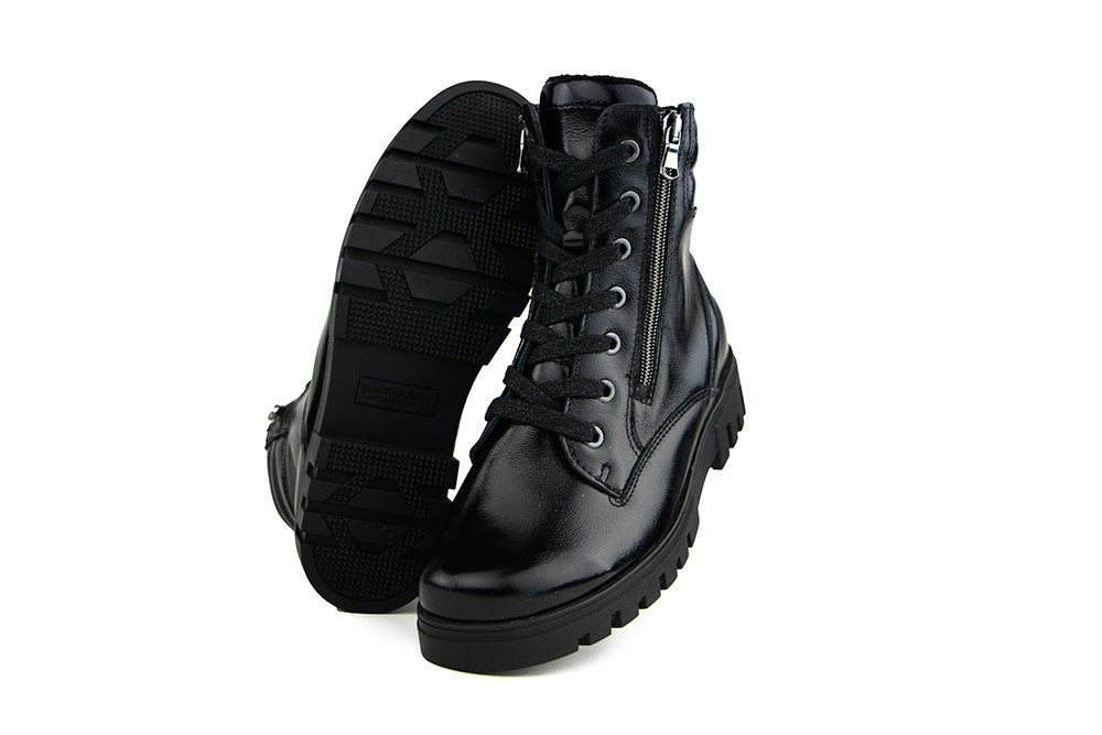 Waldlaufer Veterboot Serena Taipei Schwarz