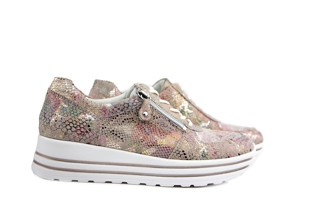 Waldlaufer Sneaker Lana Eclis Rosa Lightgold
