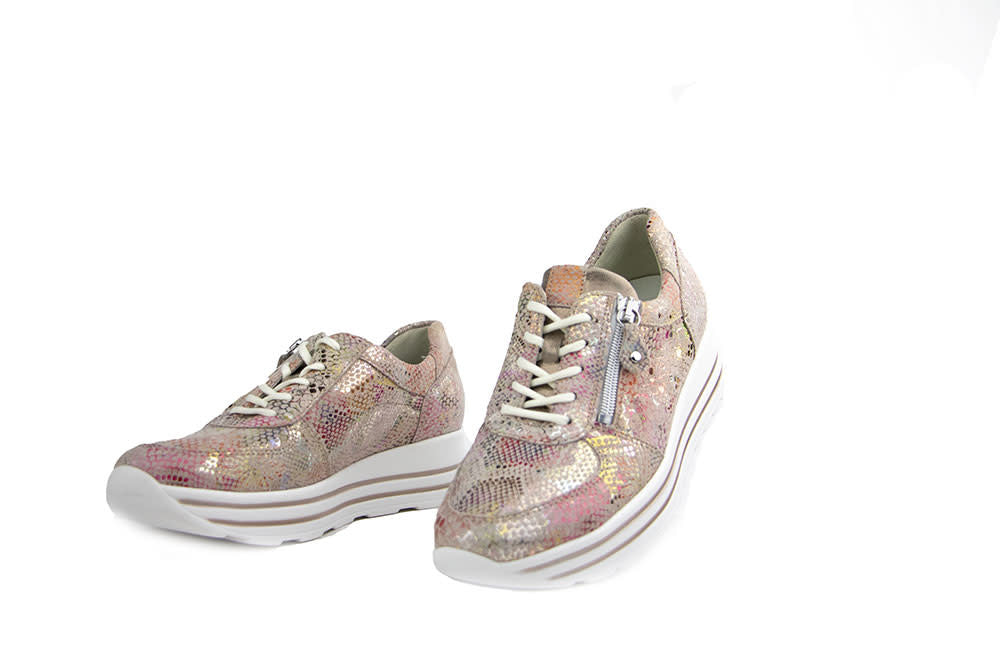Waldlaufer Sneaker Lana Eclis Rosa Lightgold
