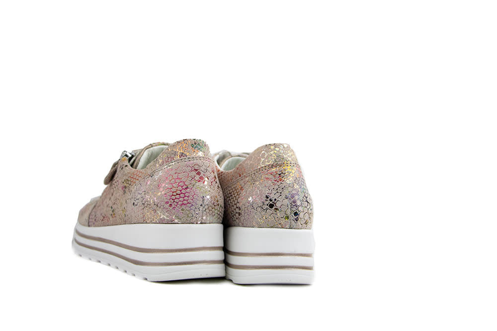 Waldlaufer Sneaker Lana Eclis Rosa Lightgold