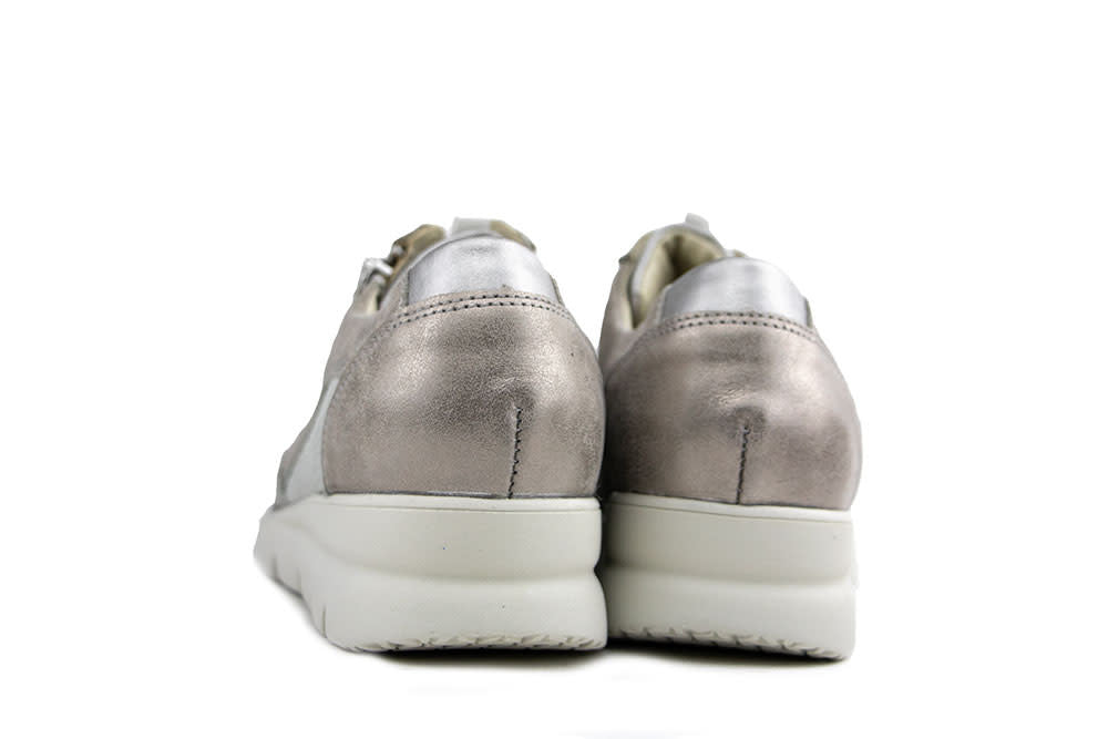 Waldlaufer Sneaker Bruni Stein Platin Taupe