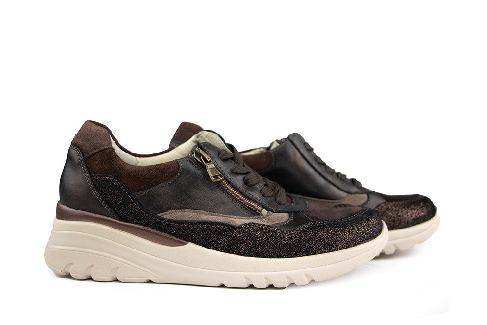 Waldlaufer Sneaker Carla Moro Nougat