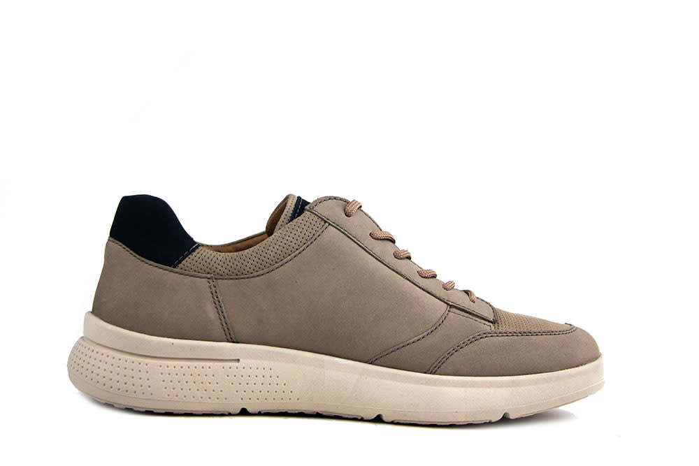 Waldlaufer Sneaker Heiko Denver Beige Marine