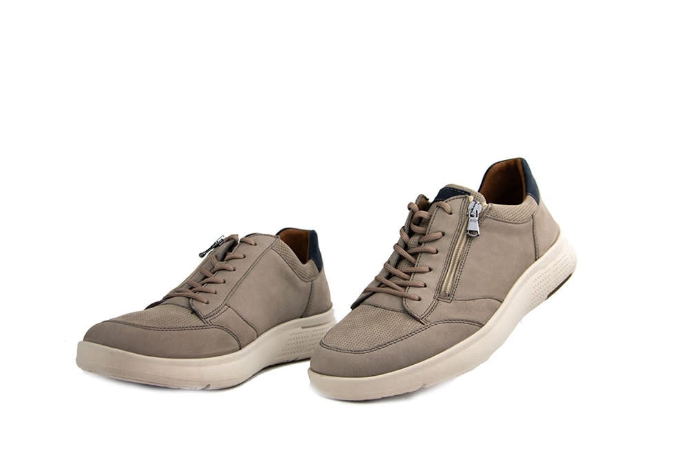 Waldlaufer Sneaker Heiko Denver Beige Marine