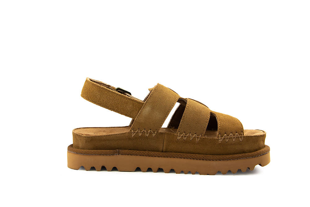 Warmbat Sandaal Wenlock Cognac Suede