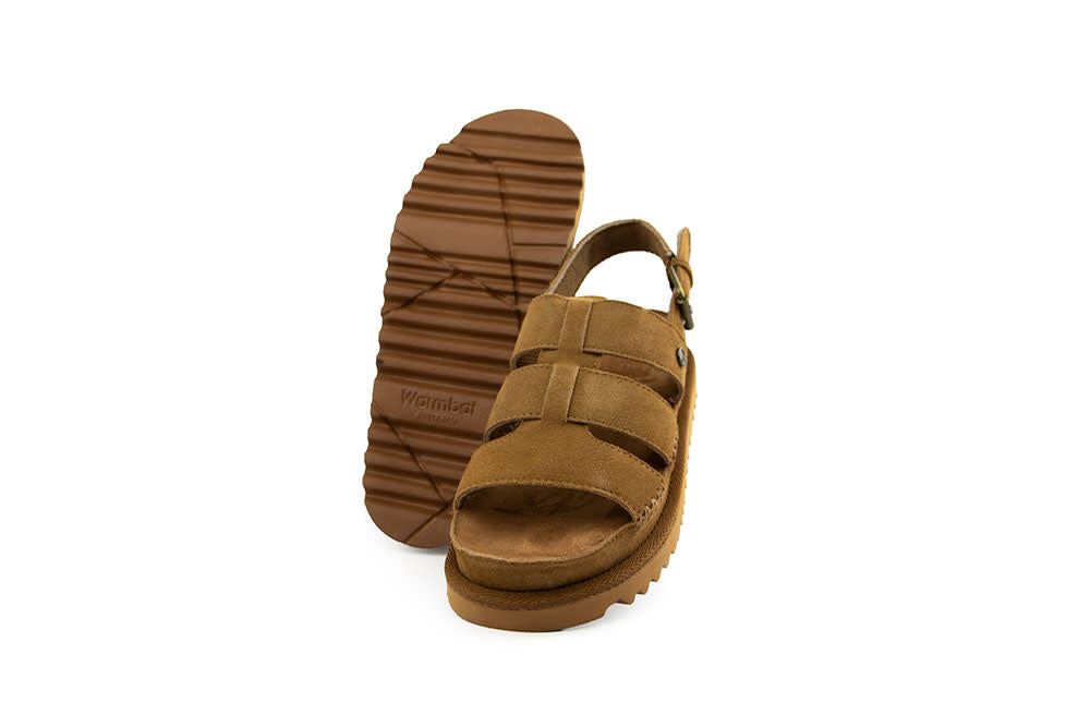 Warmbat Sandaal Wenlock Cognac Suede