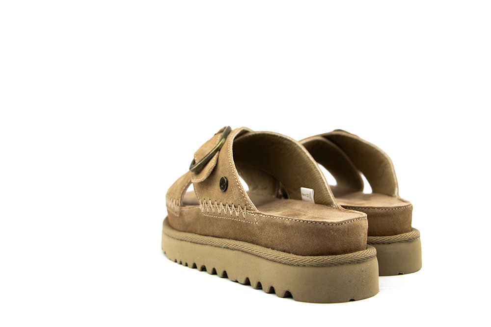 Warmbat Slipper Wondai Stone Suede