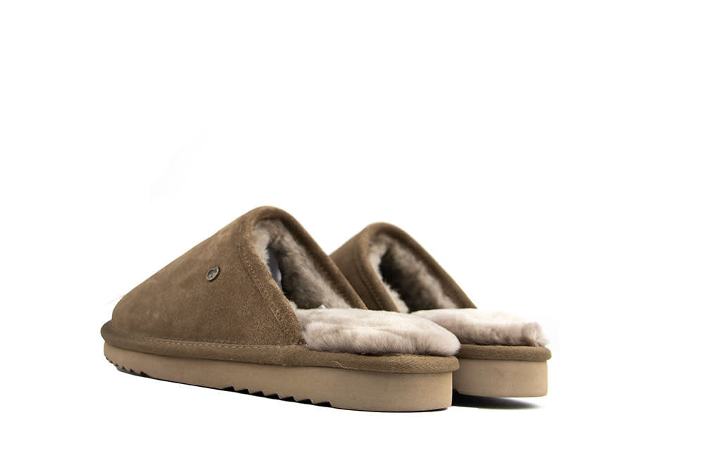 Warmbat Pantoffels Classic Mud Suede