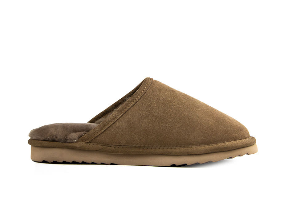 Warmbat Pantoffels Classic Mud Suede