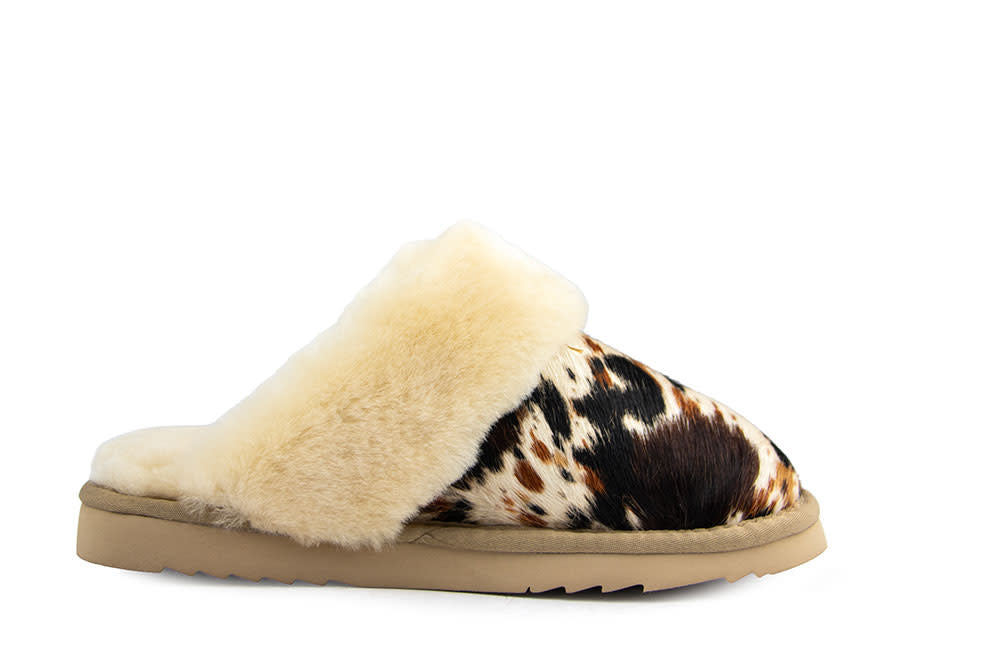 Warmbat Collie Print Cow Black