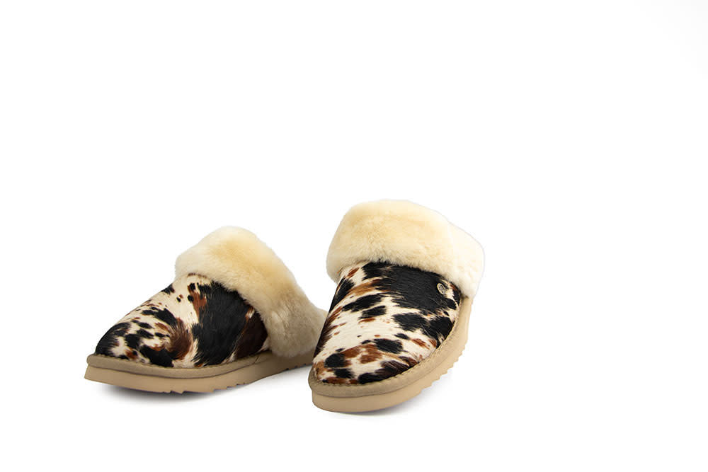 Warmbat Collie Print Cow Black