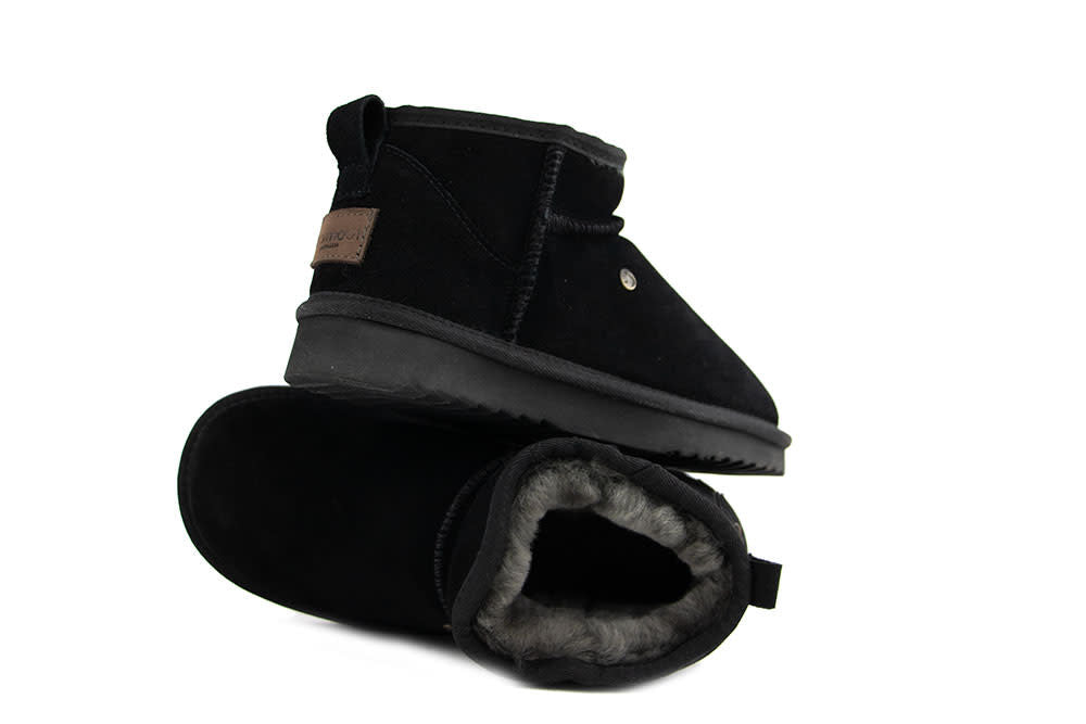 Warmbat Durack Woman Black Suede