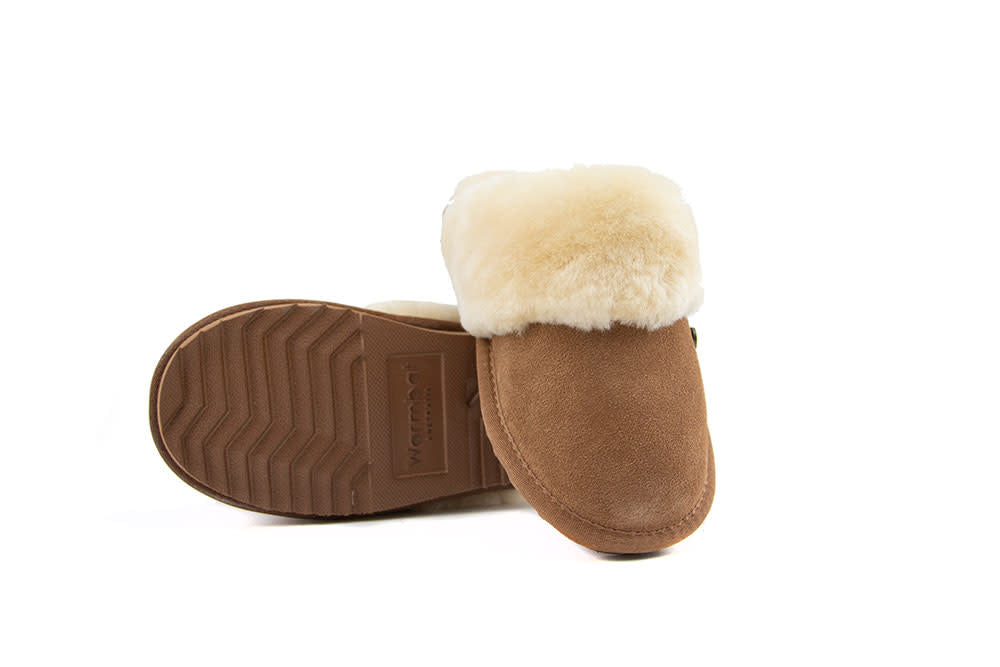 Warmbat Flurry Kids Cognac Suede