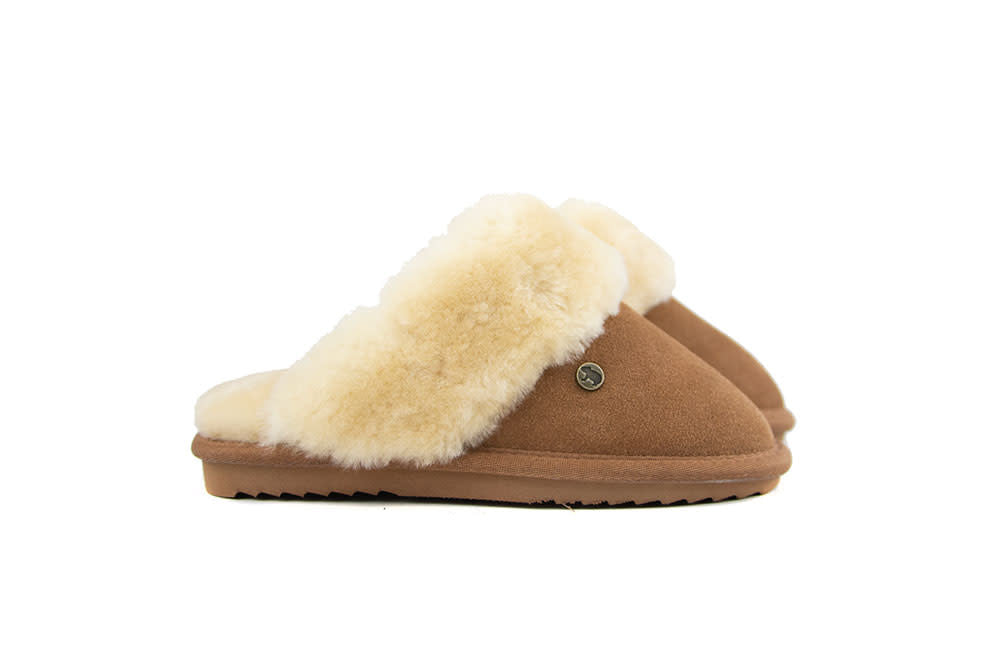 Warmbat Flurry Kids Cognac Suede