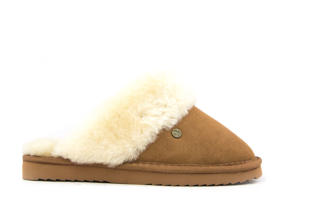 Warmbat Flurry Cognac Suede