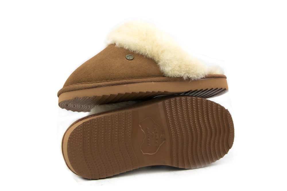 Warmbat Flurry Cognac Suede