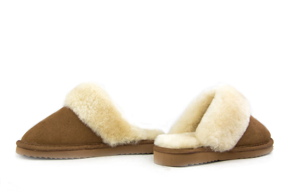 Warmbat Flurry Cognac Suede