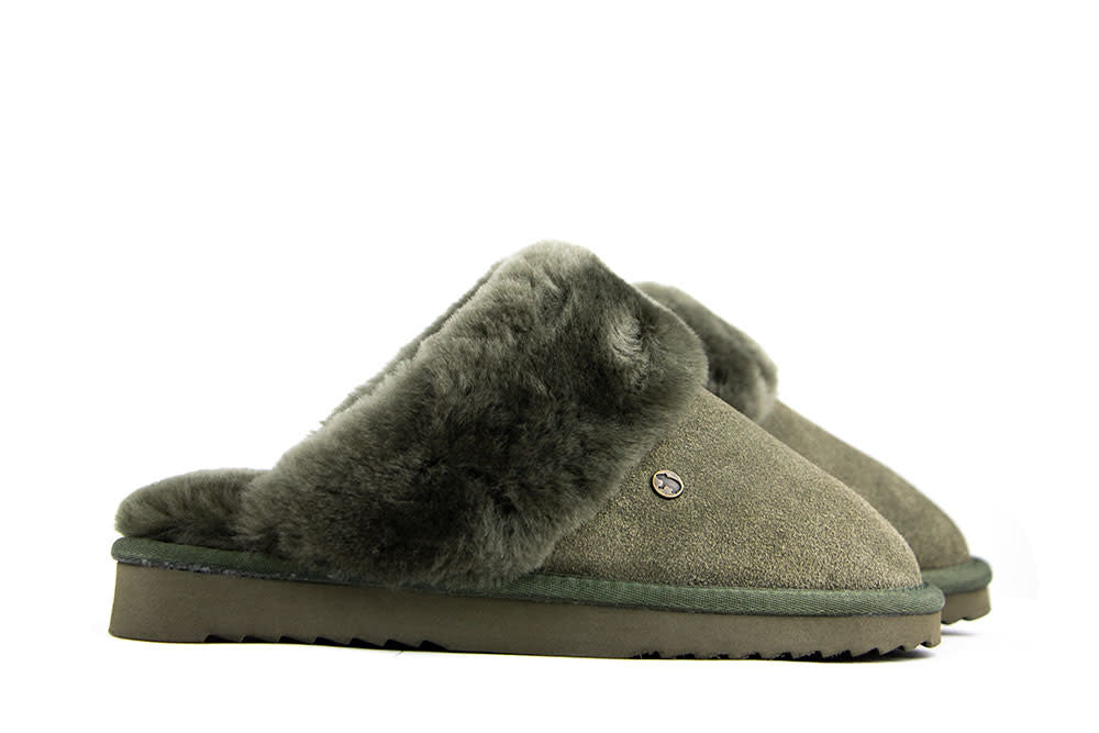 Warmbat Flurry Olive Suede