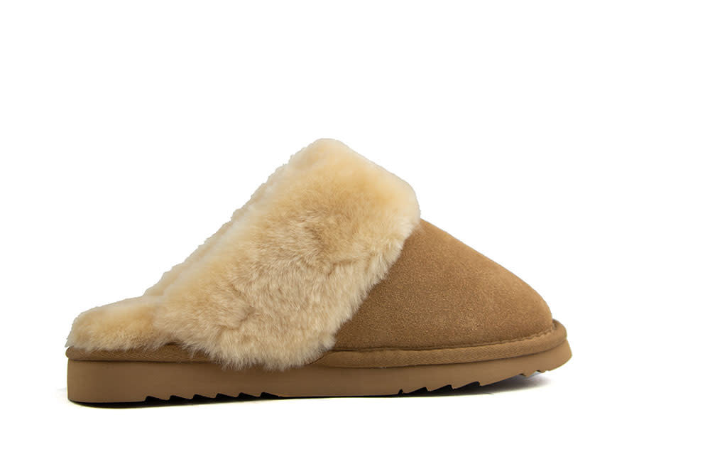 Warmbat Flurry Beige Suede