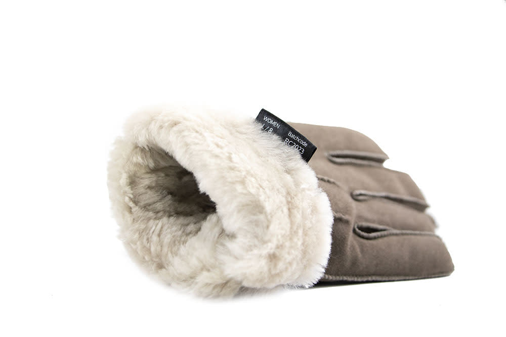 Warmbat Gloves Woman Pebble Suede