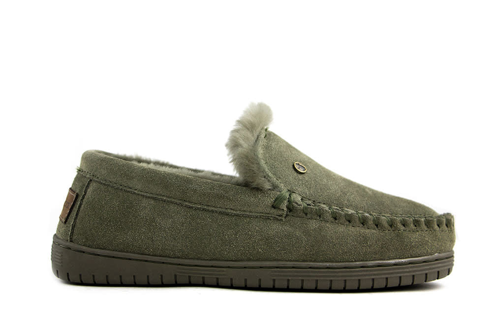 Warmbat Grizzly Olive Suede