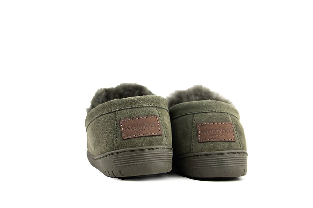 Warmbat Grizzly Men Olive Suede