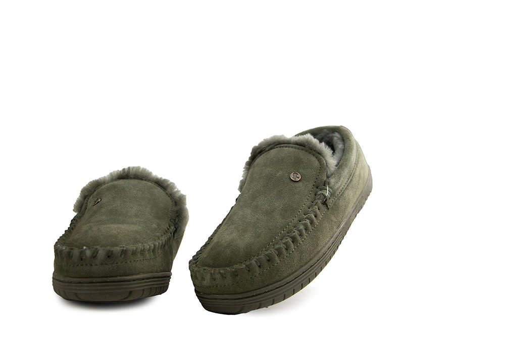Warmbat Grizzly Men Olive Suede