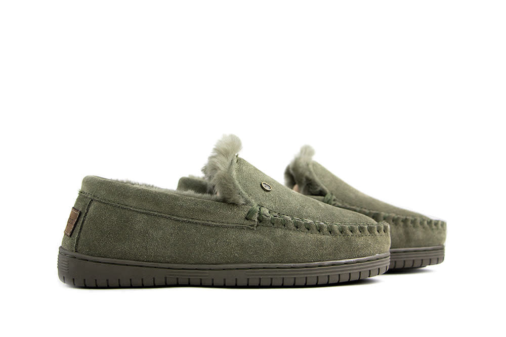 Warmbat Grizzly Olive Suede