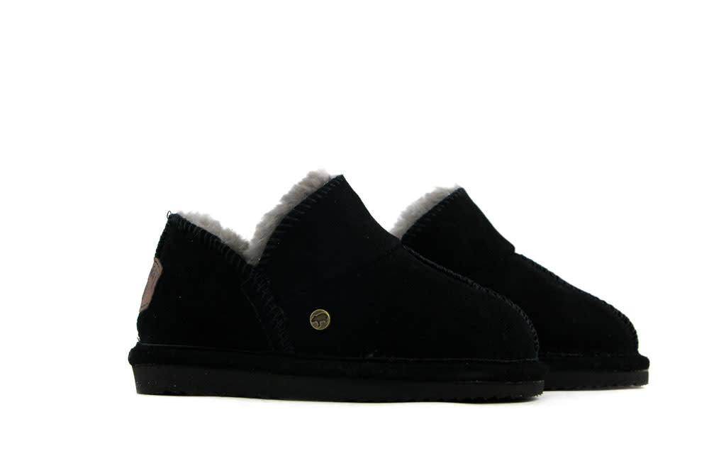 Warmbat Willow Kids Black Suede
