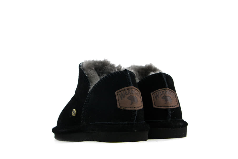 Warmbat Willow Kids Black Suede