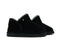 Warmbat Pantoffels Willow Zwart Suede
