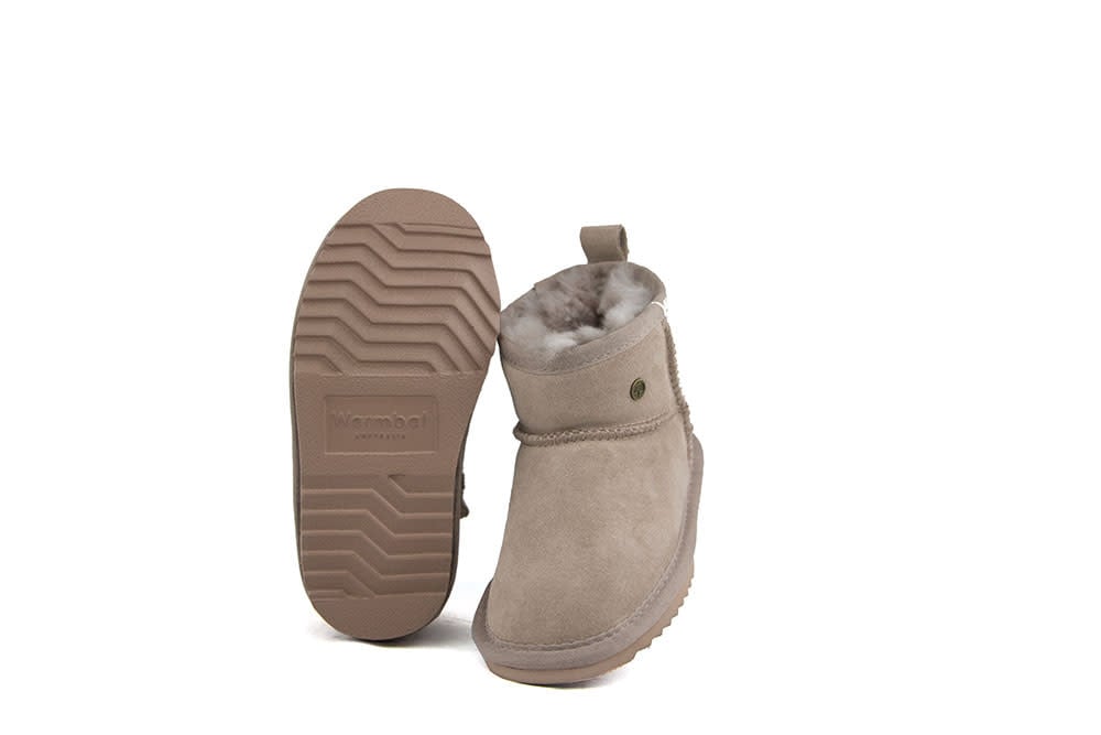 Warmbat Wallaby Kids Taupe Suède