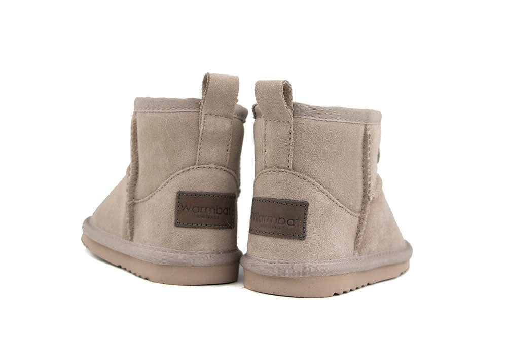 Warmbat Wallaby Kids Taupe Suède