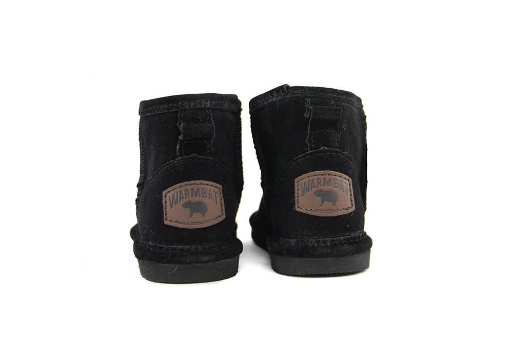 Warmbat Pantoffels Wallaby Kids Black