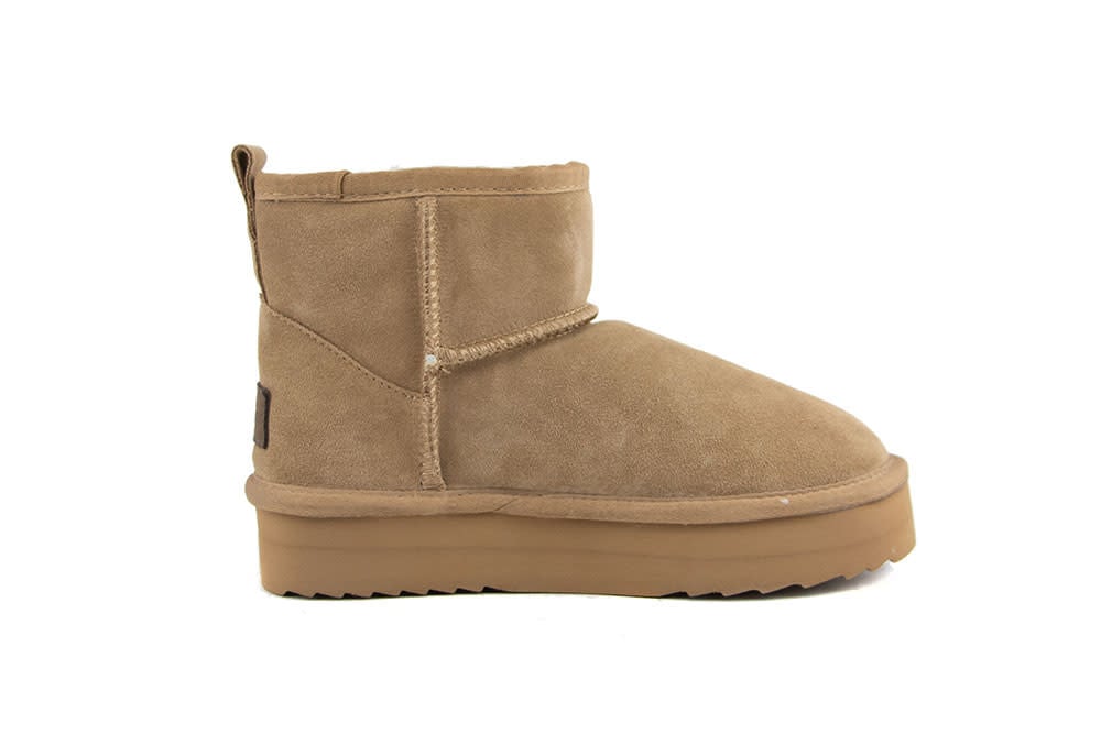 Warmbat Wallaby Plateau Camel Suede