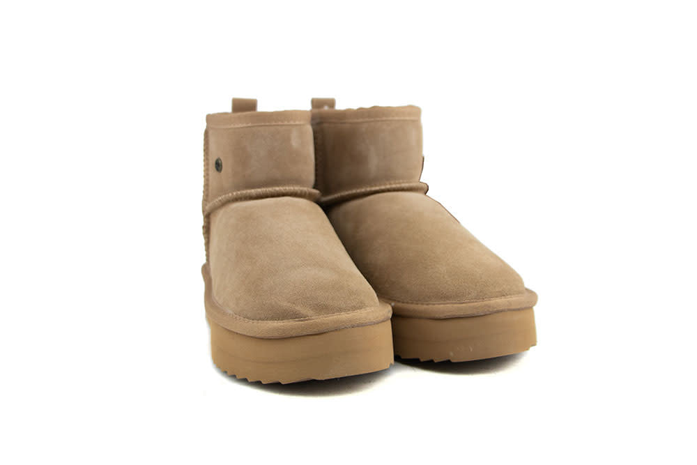 Warmbat Wallaby Plateau Camel Suede