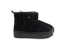 Warmbat Wallaby Plateau Black Suede