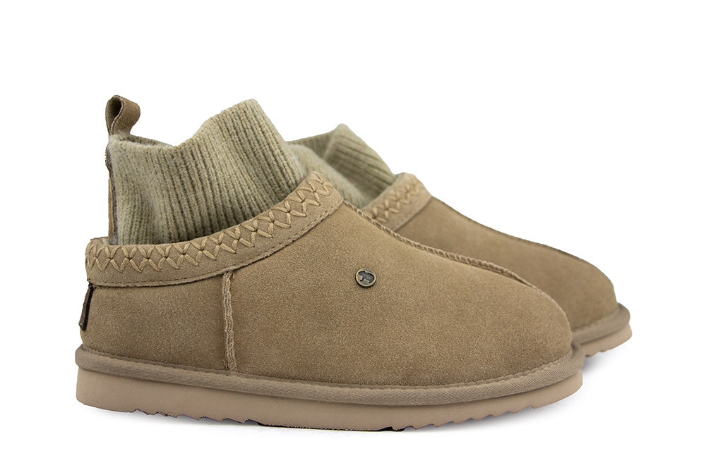Warmbat Zanthus Suede Cuff Stone
