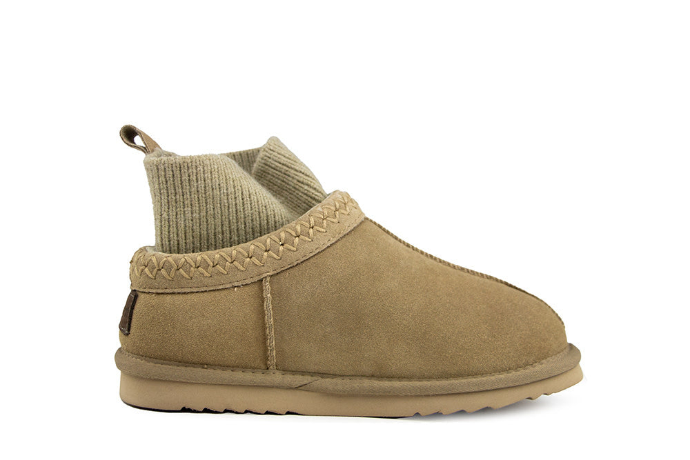 Warmbat Zanthus Suede Cuff Stone
