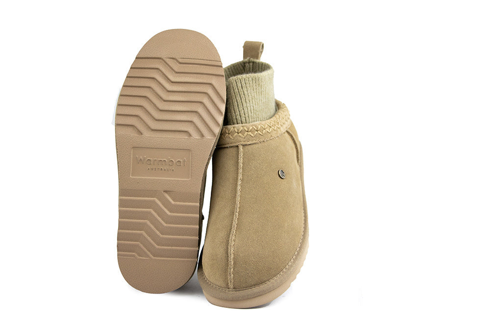 Warmbat Zanthus Suede Cuff Stone