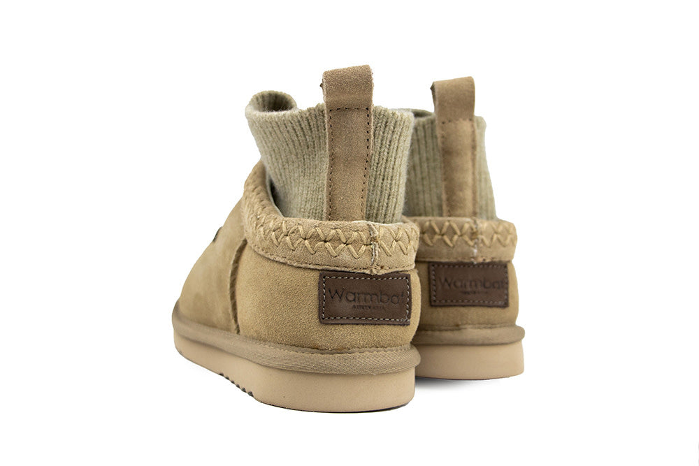 Warmbat Zanthus Suede Cuff Stone